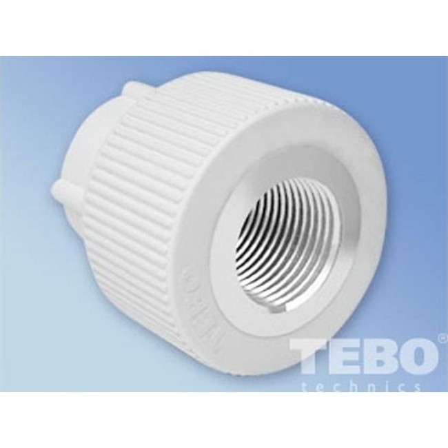 Муфта комбинированная п/п вн.резьба 32х1/2 белый